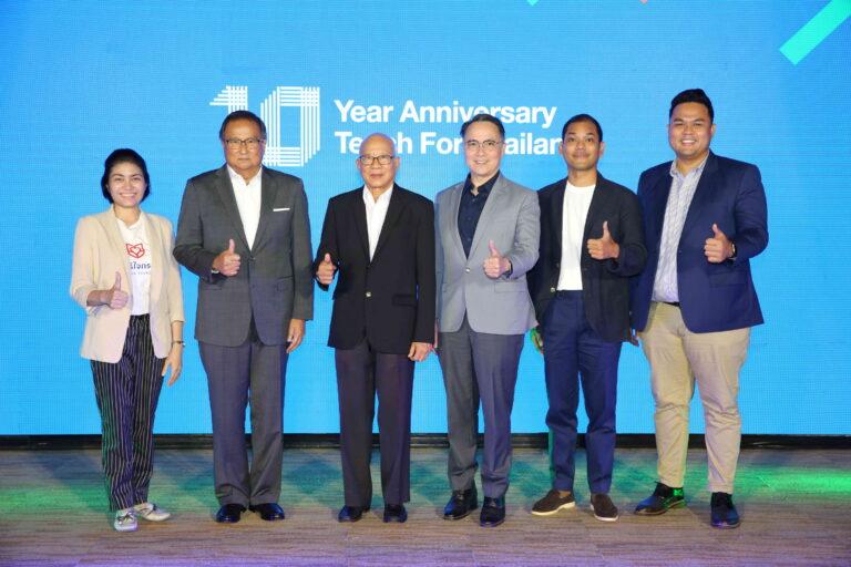 10 ปี Teach for Thailand<br>10 ปีแห่งการเปลี่ยนแปลงการศึกษาไทย<br>พร้อมเติมเต็มการศึกษาเพื่ออนาคตที่ดีขึ้น
