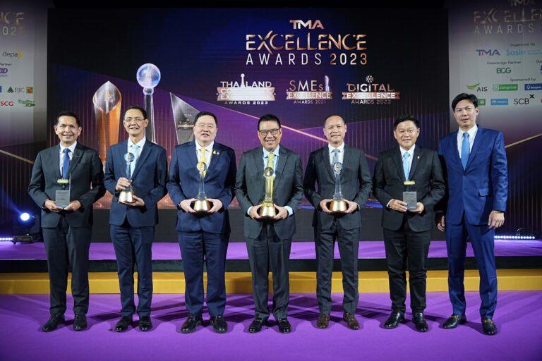 เอสซีจี รับ 6 รางวัลความเป็นเลิศ Thailand Corporate Excellence Awards 2023<br>มุ่ง ESG 4 Plus ดำเนินธุรกิจควบคู่สังคมและสิ่งแวดล้อมยั่งยืน