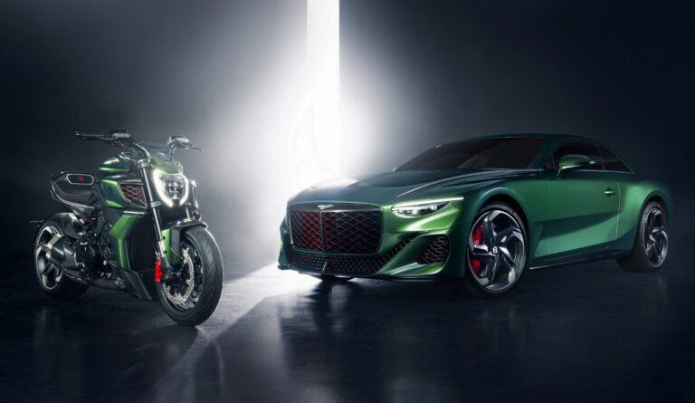 ดูคาติ – เบนท์ลีย์ เปิดตัว ‘DUCATI DIAVEL FOR BENTLEY’<br>บิ๊กไบค์รุ่นพิเศษกับการถ่ายทอดความเอ็กซ์คลูซีฟ สมรรถนะ และงานฝีมือผ่านความร่วมมือในการรังสรรค์ยนตรกรรม 2 ล้อเป็นครั้งแรก