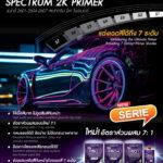 นิปปอนเพนต์ออกโปรดักส์ โฉมใหม่ Nax 2601 2604 2607 Spectrum 2K Primer