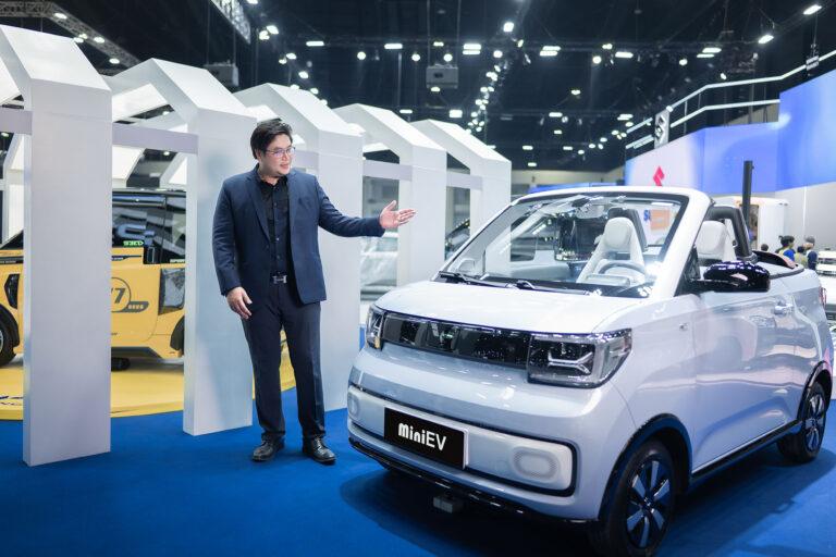อีวี ไพรมัส อวดโฉม WULING เพิ่มอีก 2 รุ่น WULING BAOJUN YEP และ รถไฟฟ้าแบรนด์ WULING MINI EV CONVERTIBLE ในงาน Motor EXPO ครั้งที่ 40