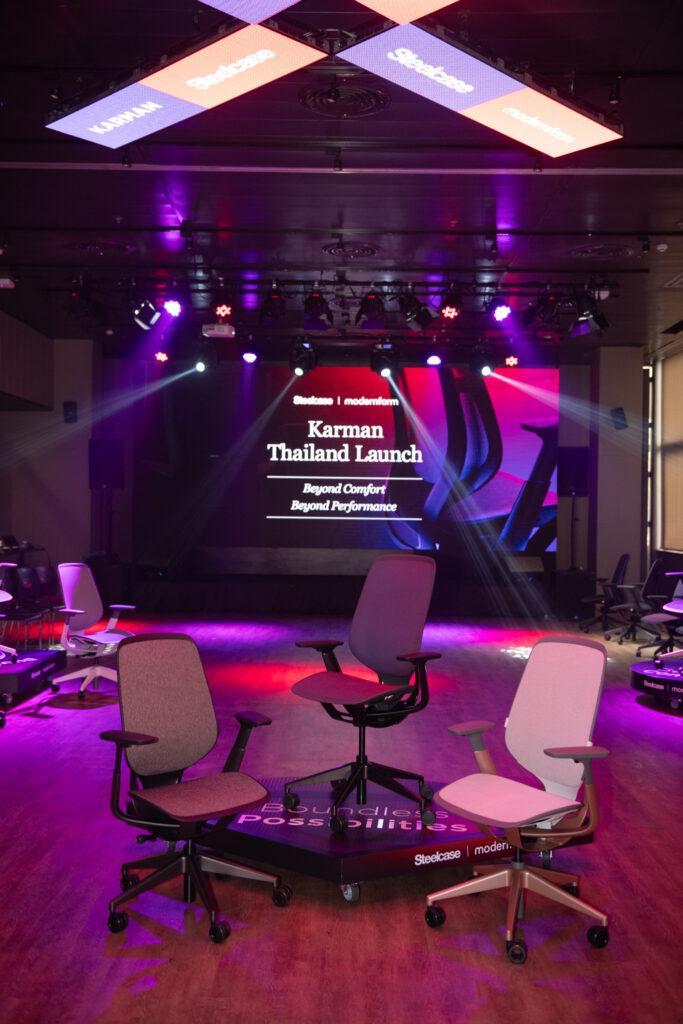 Modernform เปิดตัว Steelcase Karman เก้าอี้ทำงานแห่งศตวรรษที่ 21<br>ตอบโจทย์ประสิทธิภาพที่มาพร้อมเทคโนโลยี ซัพพอร์ตทุกการเคลื่อนไหว<br>ไอเทมหลักของตลาดไทยและเอเชียแปซิฟิก ตั้งเป้ายอดขายพุ่งกระฉูดในปี 2024