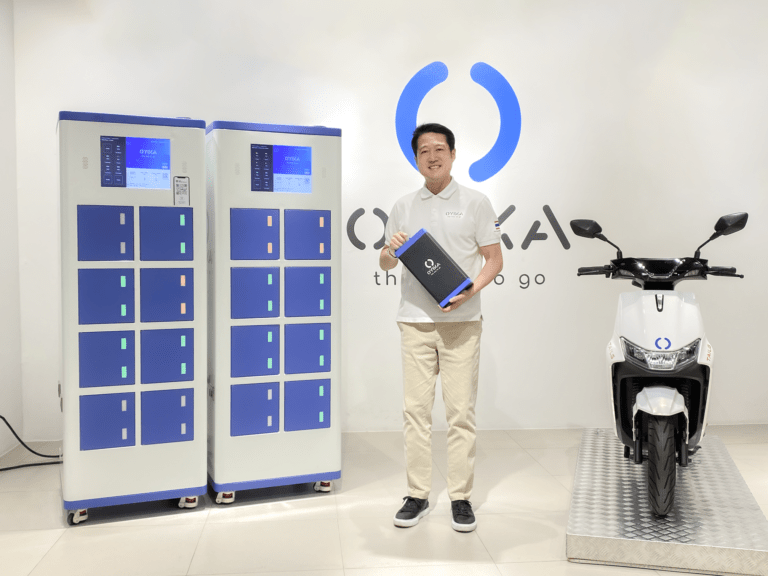 โอยิกะ เปิดตัว OPUS (Oyika Power Up Station) ผู้ให้บริการระบบสลับเเบตเตอรี่ใช้สมาร์ทโฟนแค่เครื่องเดียว!