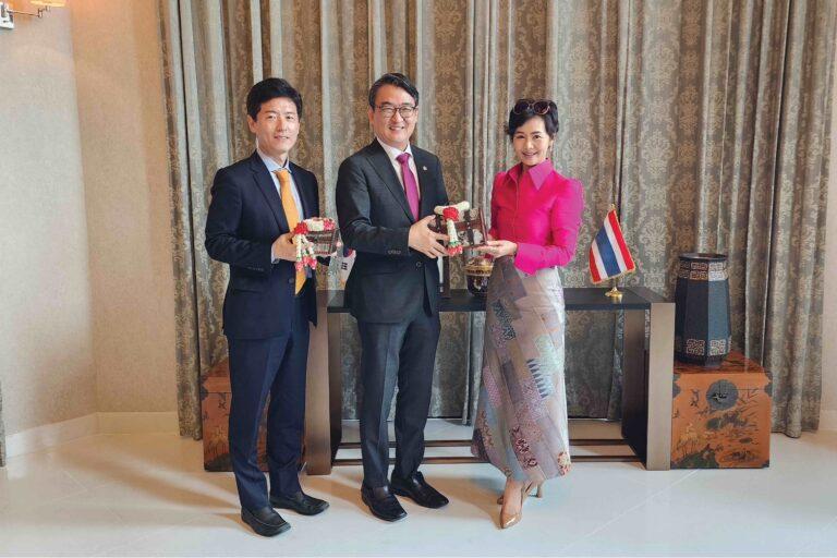 เคทีซีเข้าพบเอกอัครราชทูตสาธารณรัฐเกาหลีประจำประเทศไทย