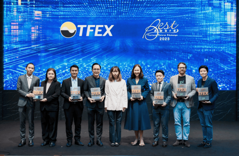 MTSGF, PI, KGI, YUANTA และ KTX คว้ารางวัล TFEX Best Award ประจำปี 2023