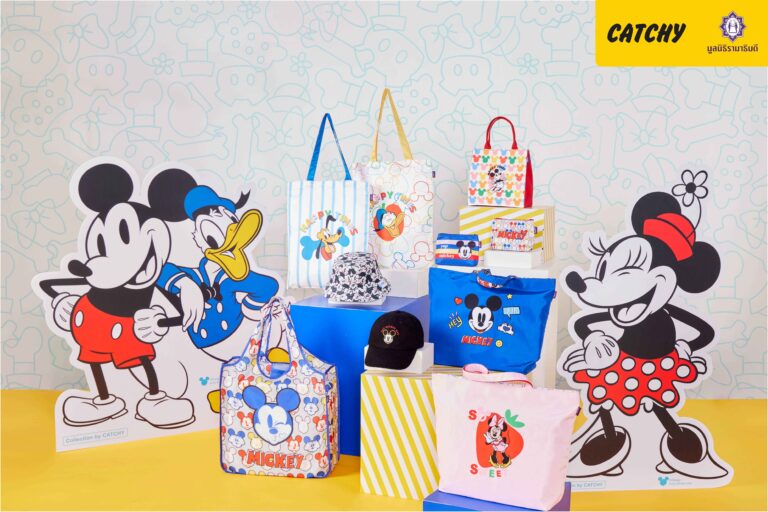ครั้งแรก! กับของที่ระลึกการกุศล จาก CatchyXofficial<br>“Mickey Mouse & Friends Collection”<br>พร้อมให้จับจองแล้ววันนี้ ที่มูลนิธิรามาธิบดีฯ เท่านั้น