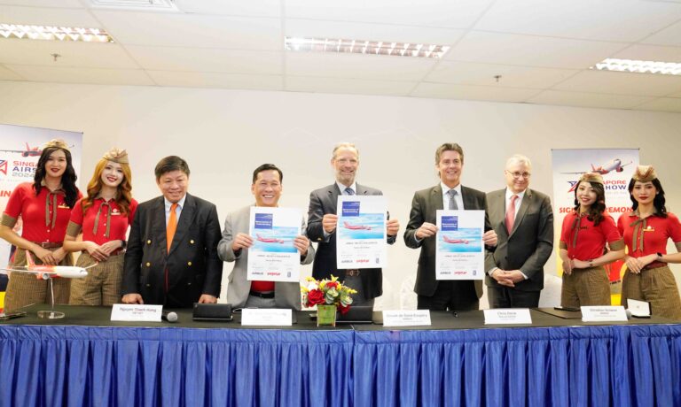 เวียตเจ็ทเผยข้อตกลงสำคัญร่วมกับ Airbus, Rolls-Royce, Pratt & Whitney and Safranณ งาน Singapore Airshow 2024