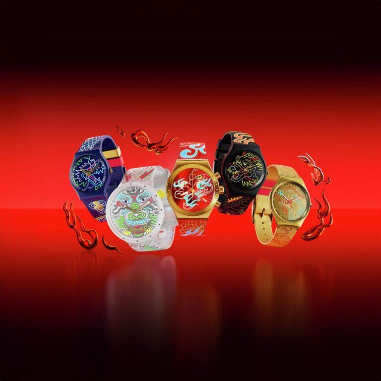Swatch เผยโฉม YEAR OF THE DRAGON<br>คอลเลกชั่นดีไซน์สุดโดดเด่นฉลองปีมังกร ส่งมอบความสิริมงคลสู่นาฬิกา