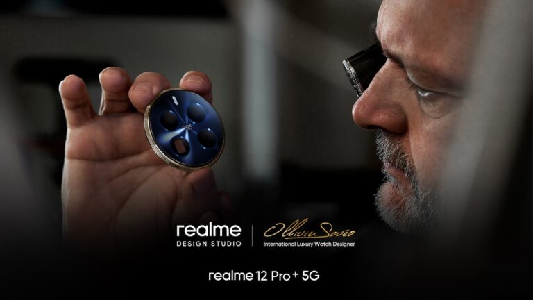 เจาะลึกแรงบันดาลใจจากนาฬิกาสวิส<br>สู่งานออกแบบ realme 12Pro+ 5G และ realme 12+ 5G<br>โดย Ollivier Savéo
