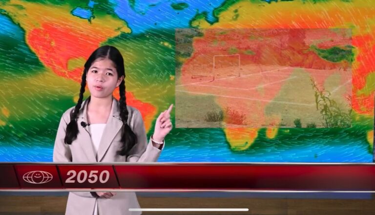 UNDP ชวนทุกคนคิดถึงสภาพอากาศในปี 2050 ผ่านแคมเปญ Weather Kids<br>นักพยากรณ์อากาศเยาวชน เร่งการเปลี่ยนแปลงก่อนโลกจะเดือดไปกว่านี้