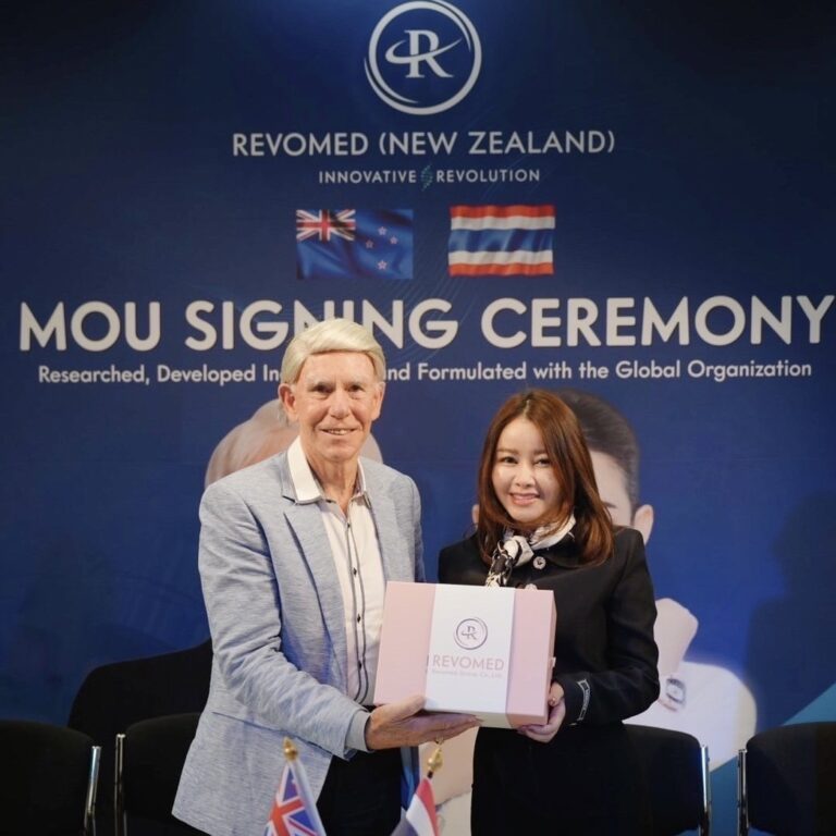 คนแรกของไทย! ผู้หญิงเก่ง ดร.วาสนา อินทะแสง พาไทยชื่อเสียงดังไกลตั้งโรงงานผลิตอาหารเสริม Revomed New Zealand Limited