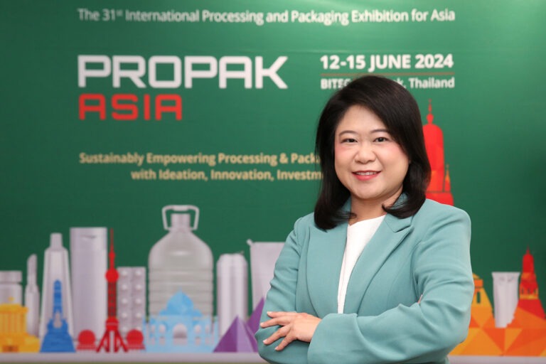 ส่งออกอาหารปีนี้แตะ 1.65 ล้านล้านบาท เอกชนผู้ผลิตสินค้าอาหารหนุนยุทธศาสตร์รัฐ ยกไทยศูนย์กลางอุตสาหกรรมอาหารโลก ด้าน อินฟอร์มา มาร์เก็ตส์ เผย ProPak Asia 2024 เตรียมขนนวัตกรรมเทคโนโลยีใหม่ หัวใจสำคัญอุตสาหกรรมผลิต-แปรรูปอาหารโชว์เพียบ