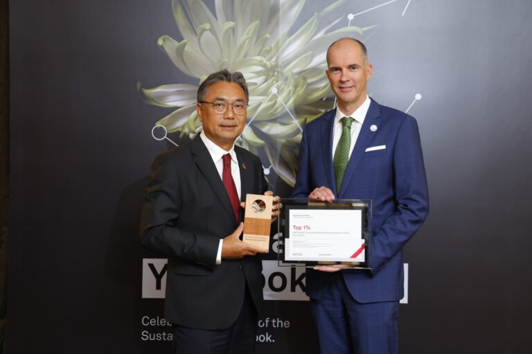 เอสซีจีรับรางวัล Top 1% S&P Global Corporate Sustainability Assessment บนเส้นทาง 20 ปี DJSI ผู้นำความยั่งยืนระดับโลก