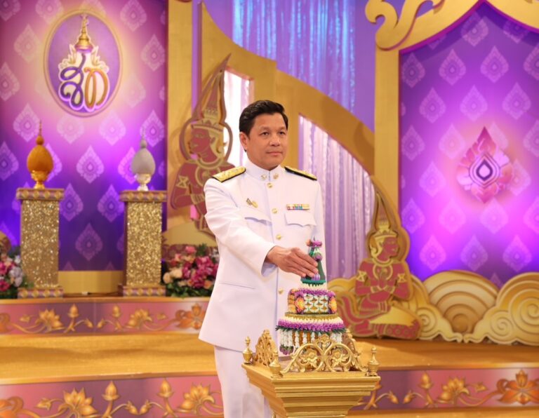 ออมสิน ร่วมบันทึกเทปถวายพระพรชัยมงคลสมเด็จพระนางเจ้าฯ พระบรมราชินี