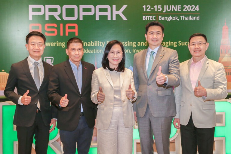 วว.-สภาอุตสาหกรรม-หอการค้าไทย-อินฟอร์มา มาร์เก็ตส์ สร้างจุดแข็ง เพิ่มมูลค่าสินค้า อาหารและเครื่องดื่มส่งออกไทย ยกงาน ProPak Asia 2024 ศูนย์รวมนวัตกรรมและแนวโน้มอุตสาหกรรมการผลิตโลก