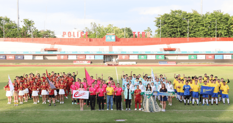BAM ร่วมแข่งขันฟุตบอลกระชับมิตร AMC SUPER CUP