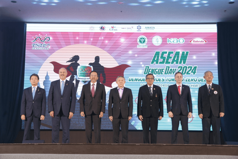 คาโอ ย้ำจุดยืนในการรณรงค์ป้องกันโรคไข้เลือดออก ภายใต้โครงการ GUARD OUR FUTURE ในงาน “ASEAN DENGUE DAY 2024”