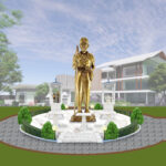 น้อมเคารพ “หมอชีวกโกมารภัจจ์” บรมครูแพทย์แผนไทย บ้านหมอละอองสร้างอนุสาวรีย์ หมอชีวกโกมารภัจจ์ สูง 9 เมตร