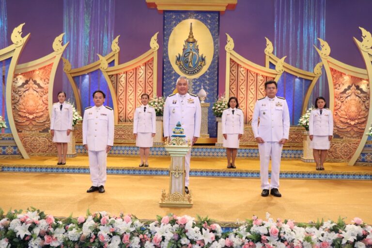 การเคหะแห่งชาติบันทึกเทปโทรทัศน์ถวายพระพรชัยมงคลพระบาทสมเด็จพระวชิรเกล้าเจ้าอยู่หัวและสมเด็จพระบรมราชชนนีพันปีหลวง ณ สถานีโทรทัศน์ ช่อง 9 MCOT HD