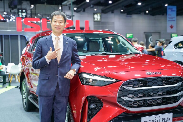 อีซูซุทะยานสู่จุดสูงสุดไปพร้อมกับ NEW! MU-X “THE NEXT PEAK” และ “ISUZU D-MAX” หลากรุ่น โชว์ความอเนกประสงค์ที่เหนือกว่าในงาน “ฟาสต์ ออโต โชว์ 2024”