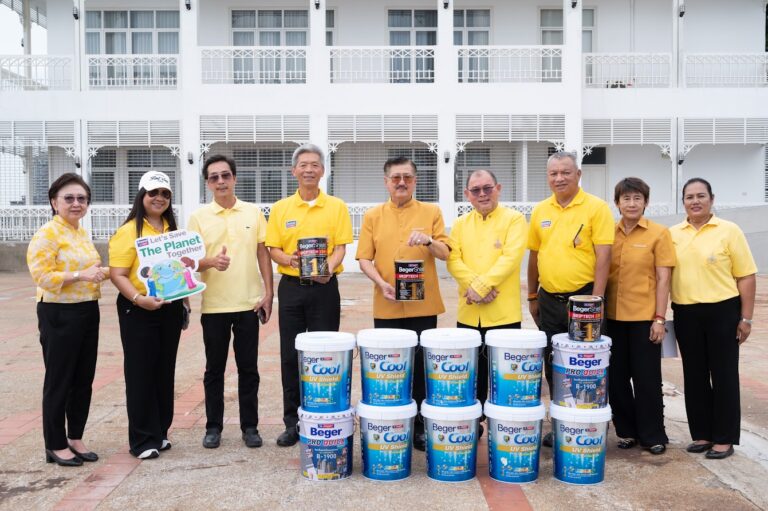 สีเบเยอร์ มอบสีทาอาคาร เพื่อเทอดพระเกียรติในหลวง รัชกาลที่ 10 ครบรอบ 72 พรรษา