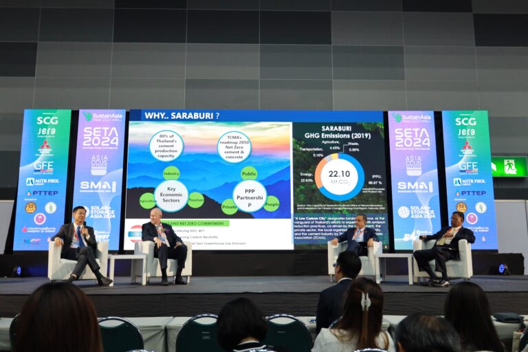 เอสซีจี ชู Green Infrastructure ร่วมสร้างความแข็งแรงยั่งยืนสู่โลก ในงาน SETA 2024