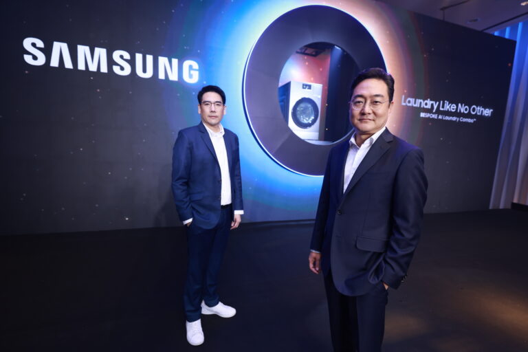 ซัมซุงเปิดตัว Bespoke AI Laundry Combo™ ครั้งแรกในประเทศไทย ยกระดับประสบการณ์การซัก-อบผ้า ด้วยนวัตกรรม AI ขั้นสูง