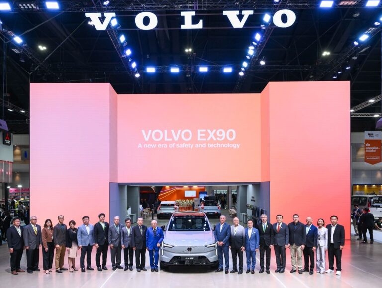 วอลโว่ คาร์ ประเทศไทย เผยปฐมบทใหม่แห่งนวัตกรรมยานยนต์จากวอลโว่ Volvo EX90 รถไฟฟ้าเต็มรูปแบบรุ่นใหม่ เปิดตัวเป็นที่แรกในเอเชียตะวันออกเฉียงใต้