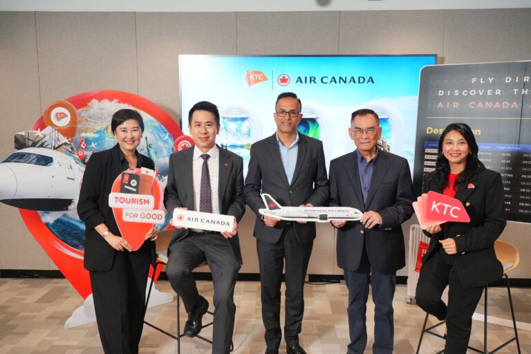 แอร์แคนาดาจับมือเคทีซีจัดเสวนา “Fly DIRECT, Discover the WORLD with AIR CANADA and KTC” ผลักดันแคมเปญท่องเที่ยวรักษ์โลก