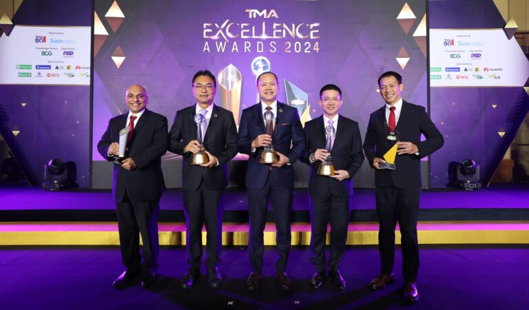 เอสซีจี คว้า 5 รางวัลงาน TMA Excellence Awards 2024 โดดเด่นด้านผู้นำ พัฒนาคน ธุรกิจเติบโตยั่งยืนด้วยนวัตกรรมกรีน ปรับองค์กรคล่องตัวยิ่งขึ้นรับทุกความท้าทายโลก