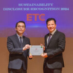 “ETC” รับรางวัลเกียรติคุณ Sustainability Disclosure Recognition 2024