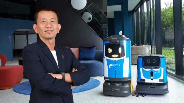 Primo รายแรกของธุรกิจบริการอสังหาฯ นำ “พี่พรีโม-น้องพรีโม” หุ่นยนต์ส่งของ-ทำความสะอาด ใช้ในคอนโด-โรงแรม ยกระดับความสุขของลูกบ้านด้วยนวัตกรรม ตอกย้ำแนวคิด Happy “Smart Living” Maker