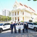 ฮอนด้า ร่วมมือ กรุงไทยคาร์เร้นท์ ส่งมอบ รถ SUV พลังงานไฟฟ้า 100% Honda e:N1 ให้จุฬาลงกรณ์มหาวิทยาลัย จำนวน 39 คัน เพื่อร่วมขับเคลื่อนสังคมไทยสู่เป้าหมายความเป็นกลางทางคาร์บอนร่วมกัน