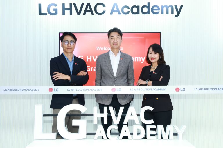 แอลจี ยกระดับศูนย์ฝึกอบรมระบบปรับอากาศแห่งใหม่ มาตรฐานระดับโลก ตั้งเป้าพัฒนาฝีมือแรงงาน 1,700 คนในปี 2568