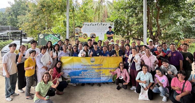 กรมวิชาการเกษตรเดินสายถ่ายทอดเทคโนโลยี ยกระดับเพาะเลี้ยงไข่ผำ อาหารแห่งอนาคต ด้วยมาตรฐาน GAP