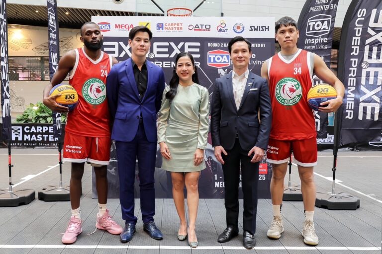 TOA และ เมกาบางนา จับมือสนับสนุนการแข่งขันบาสเกตบอล 3×3 รายการใหญ่ระดับโลก “3×3.EXE Super Premier Round.2 Bangkok Presented by TOA”
