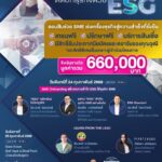 ออมสิน ช่วย SME เร่งเครื่องธุรกิจด้วย ESG สู่ความสำเร็จที่ยั่งยืน “SME Gear Up ติดปีกธุรกิจด้วย ESG” โปรแกรมเทรนฟรี มีสิทธิ์ชิงเงินรางวัลถึง 660,000 บาทเปิดรับสมัครผู้ประกอบการ SME แล้ววันนี้ – 14 ก.พ. 68