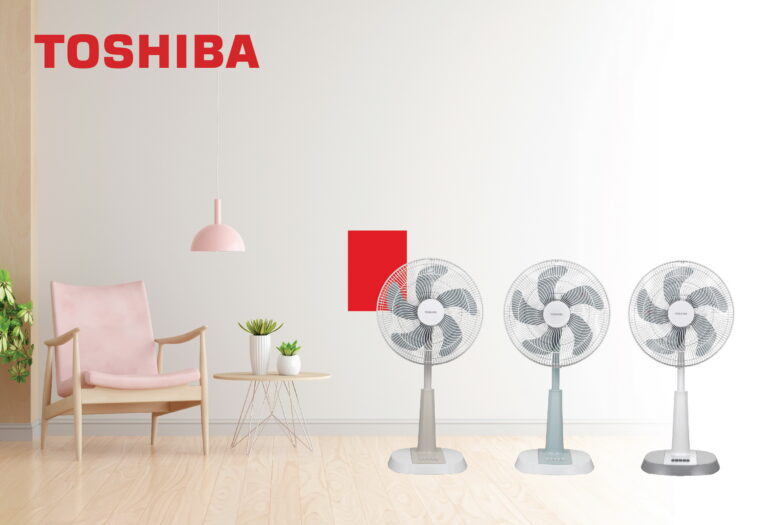 โตชิบาเปิดตัวพัดลม F-ALC50TH มาตรฐานความเย็นสบายที่มั่นใจได้