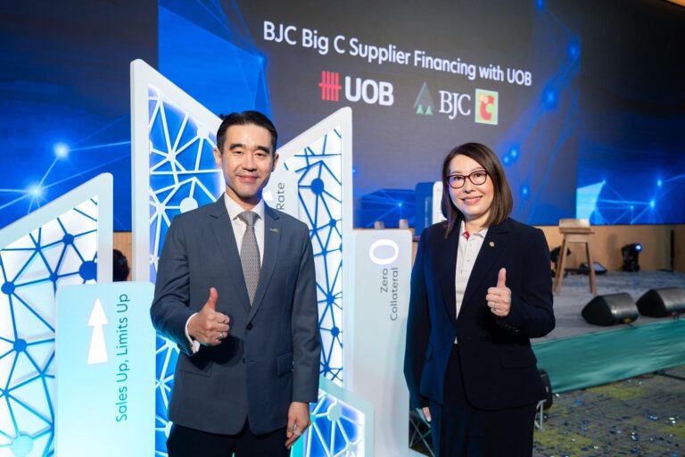 กลุ่มบีเจซี บิ๊กซี ผนึก ธนาคารยูโอบี เปิดตัวโครงการ Supplier Financing สนับสนุนสภาพคล่องทางการเงินแก่คู่ค้าผ่านอัตราดอกเบี้ยสุดพิเศษ