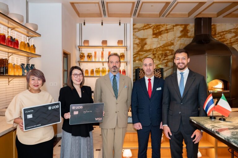 ยูโอบี ยกระดับสิทธิประโยชน์ด้านการเดินทางสำหรับผู้ถือบัตร ยูโอบี รีเสิร์ฟยูโอบี อินฟินิท และยูโอบี ซีนิท กับสิทธิพิเศษในการยื่นขอวีซ่าอิตาลี