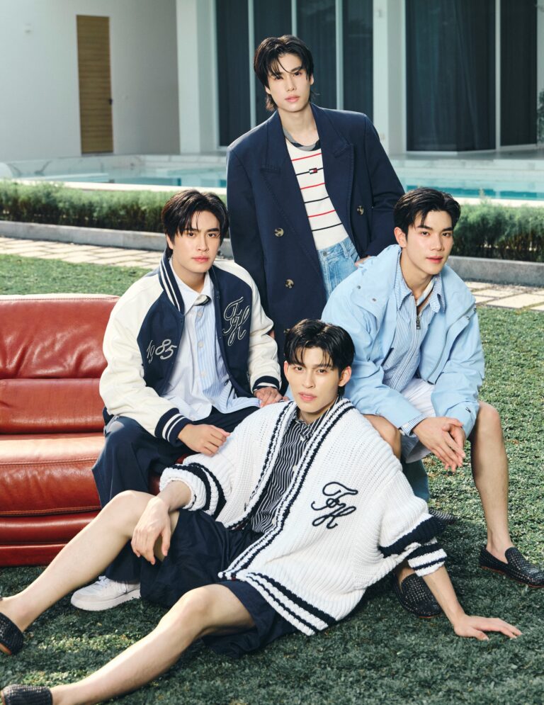 TOMMY HILFIGER พา 4 หนุ่ม ปอนด์, ภูวินทร์, เจมีไนน์ และโฟร์ท ขึ้นแคมเปญ Spring 2025
