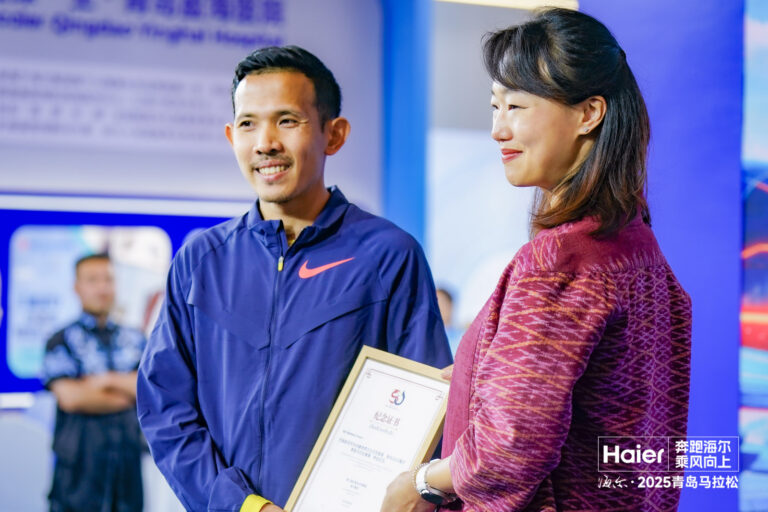 จากไทยสู่ชิงเต่า! ไฮเออร์หนุนทีมนักวิ่งไทยลุยเวทีระดับโลก Haier 2025 Qingdao Marathon พร้อมร่วมกิจกรรมเฉลิมฉลอง 50 ปีสัมพันธ์ไทย-จีน