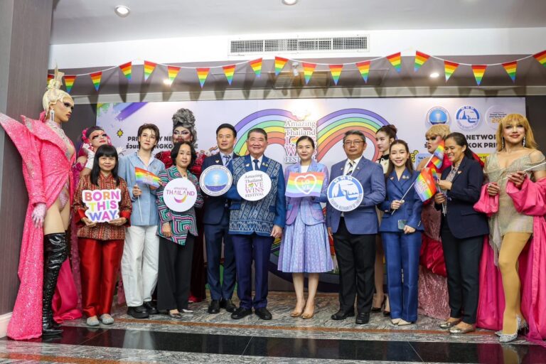 ททท. นำทีม Drag Queen และดาราสาย LGBTQ+ บุกทำเนียบปชส กิจกรรม Amazing Thailand Love Wins Festival ร่วมฉลอง Pride Month