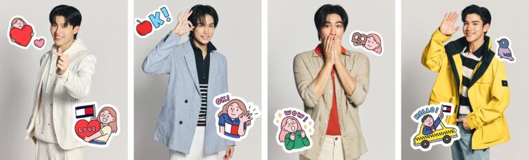 TOMMY HILFIGER เปิดตัวสติกเกอร์ไลน์สุดเอ็กซ์คลูซีฟ ร่วมครีเอทโดยครีเอเตอร์ชื่อดัง SUNDAE KIDS