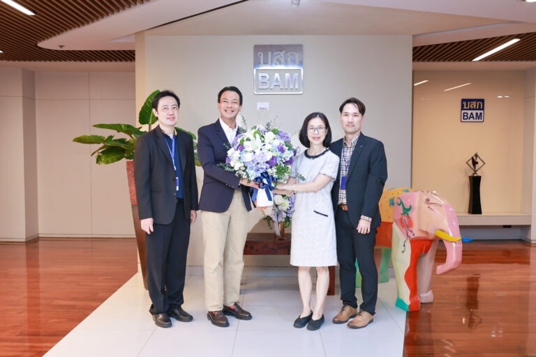SCB ร่วมแสดงความยินดีกับตำแหน่งประธานเจ้าหน้าที่บริหาร BAM คนใหม่ พร้อมหารือความร่วมมือทางธุรกิจร่วมกัน