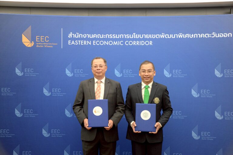 สกพอ. จับมือ ม.เกษตรศาสตร์ ลงนาม MOU ขับเคลื่อนพัฒนาบุคลากรทักษะสูง ตรงความต้องการอุตสาหกรรมในพื้นที่อีอีซี