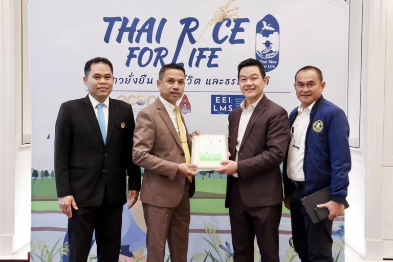 มข.เสนอรัฐ หนุนปลูกข้าวยั่งยืน ลดต้นทุน เพิ่มกำไร ลดก๊าซเรือนกระจก ชี้สร้างโอกาสการแข่งขันในตลาดโลก – ลดเงินอุดหนุนจากรัฐ 4-5 หมื่น ลบ.ต่อปี