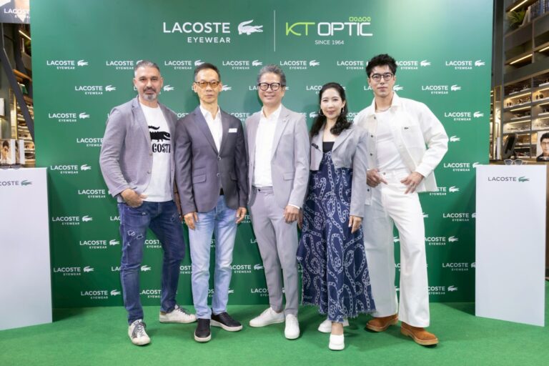 “KT OPTIC” ผนึกกำลัง “อายลิ้งค์ วิชั่น” เขย่าตลาดแว่นตาแฟชั่นครึ่งปีหลัง ส่ง “ลาคอสท์” คอลเลกชัน “Fall-winter 2025” โดดเด่น มีสไตล์ พร้อมเสิร์ฟวัยรุ่นไทย