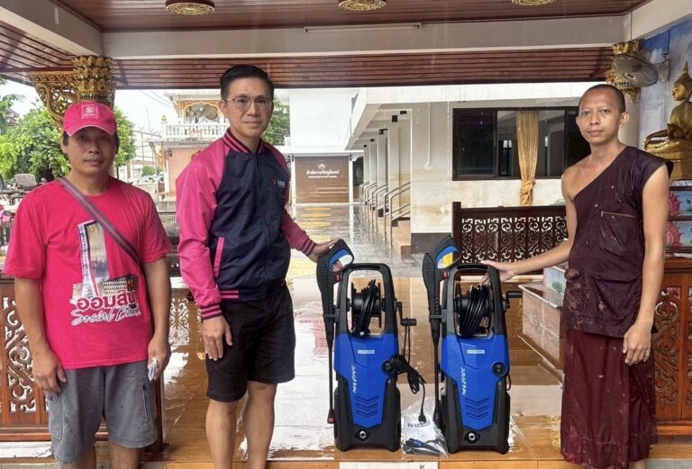 ออมสิน ช่วยไม่พัก! ส่งทีมจิตอาสาฟื้นฟูน้ำท่วมวัด – รพ. ใน จ.น่าน
