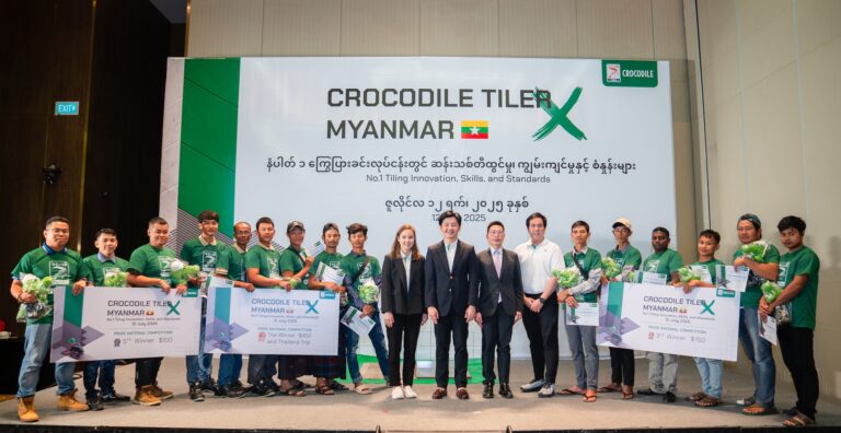 “จระเข้” ผู้นำเบอร์หนึ่งปฏิวัติวงการปูกระเบื้อง เปิดฉากสร้างประวัติศาสตร์ เป็นเจ้าภาพจัดการแข่งขัน “Crocodile Tiler X” ครั้งแรกของเอเชียตะวันออกเฉียงใต้ ยกระดับ “ช่างปูกระเบื้อง” สู่มาตรฐานสากล